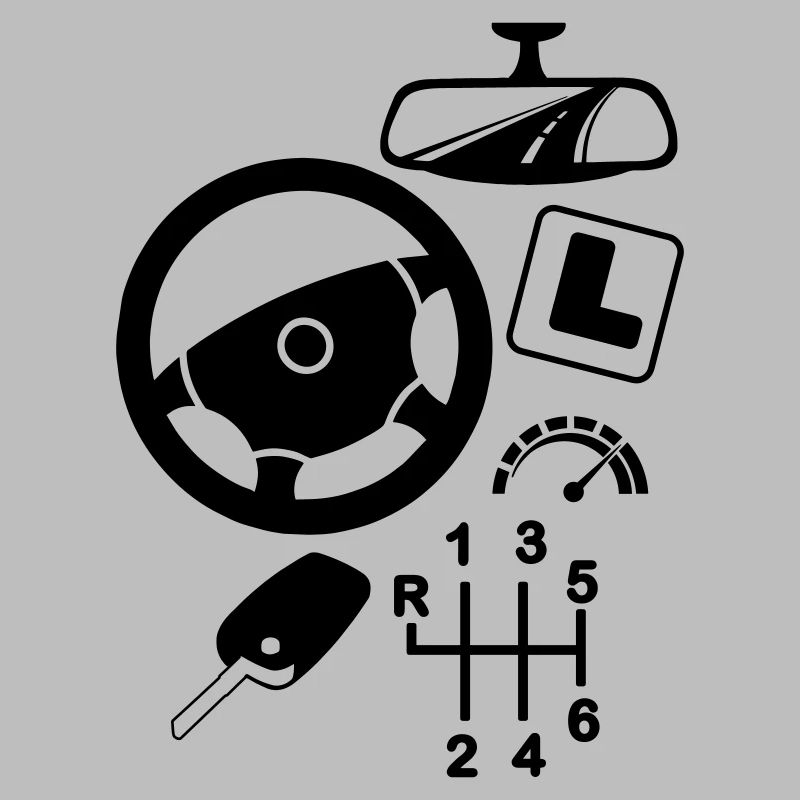 logo Car driving instructor