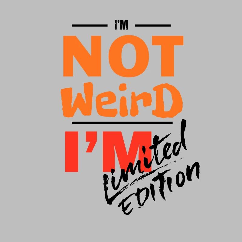 Not Weird, I'm Bold Gradient
