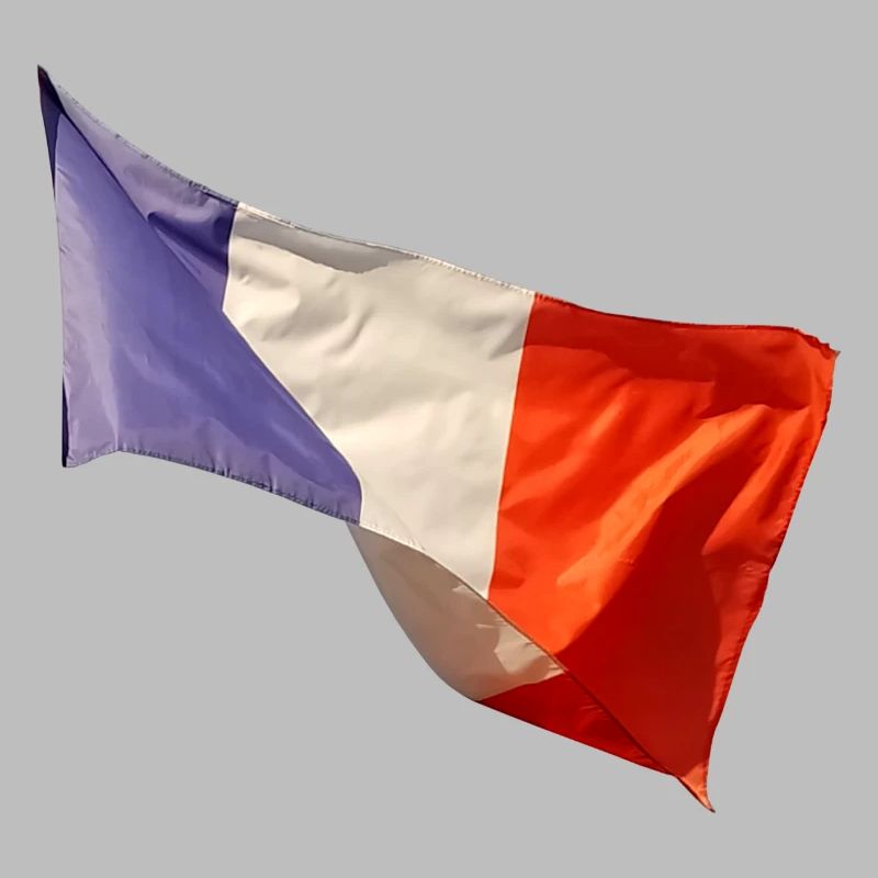 Bleu, blanc, drapeau rouge
