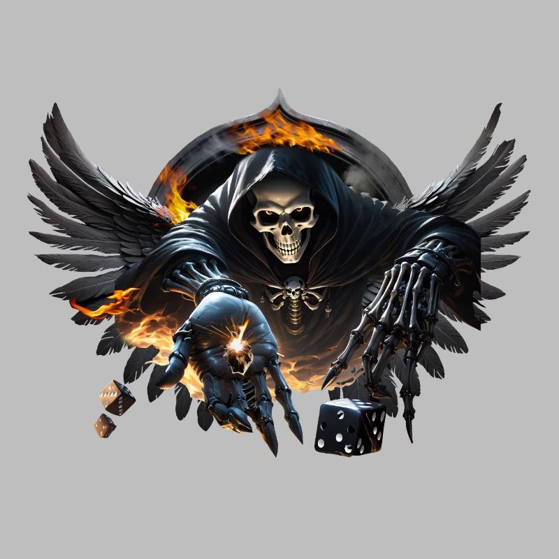 Bones and magic, the skeleton