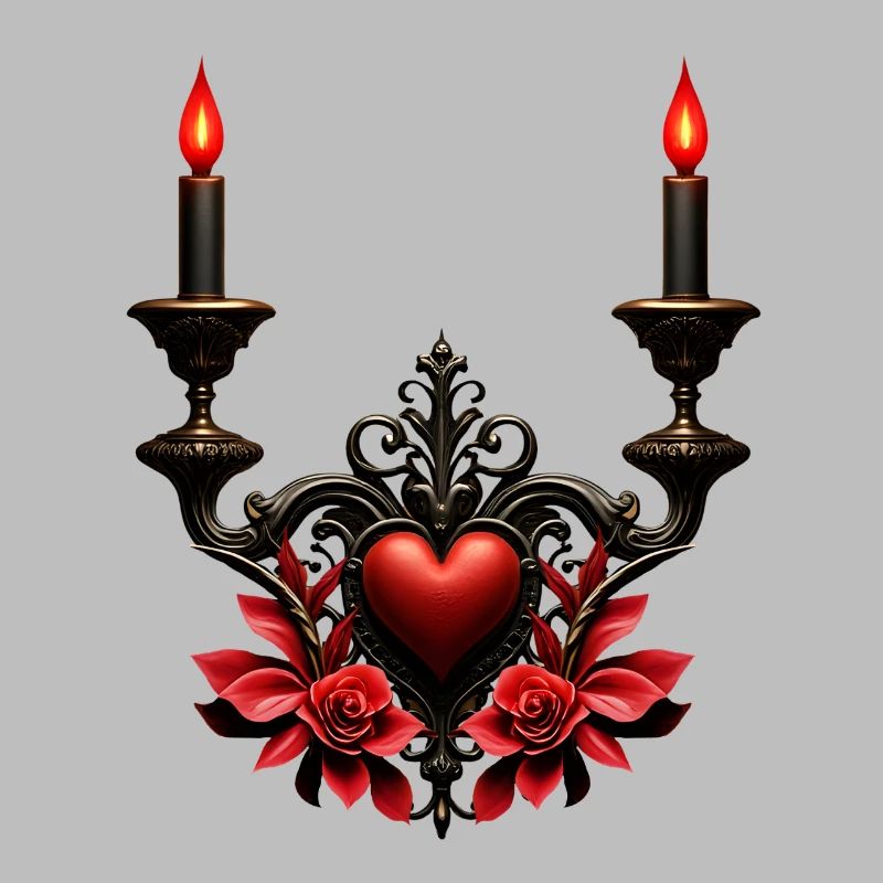 Romance gothique : Passion cachée.