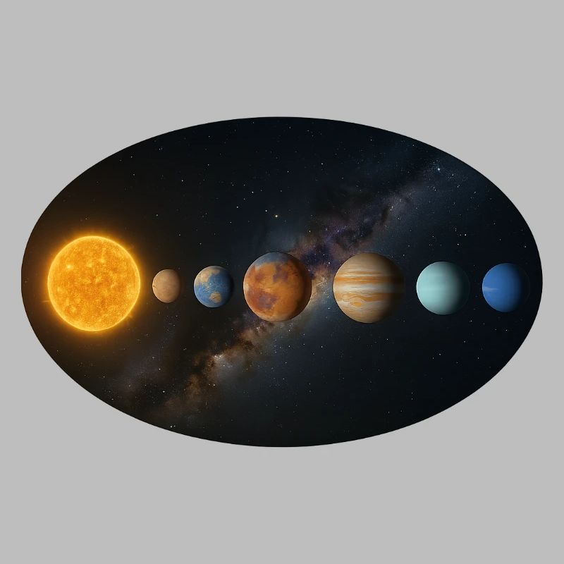 Sun - Solar System - Planets
