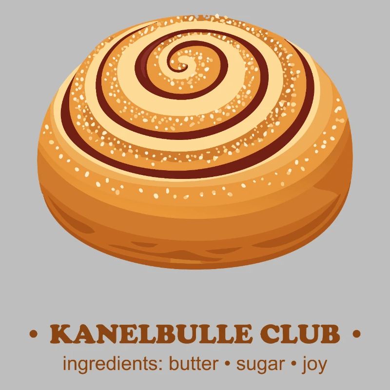 Skate Rolling Cinnamon Bun Design