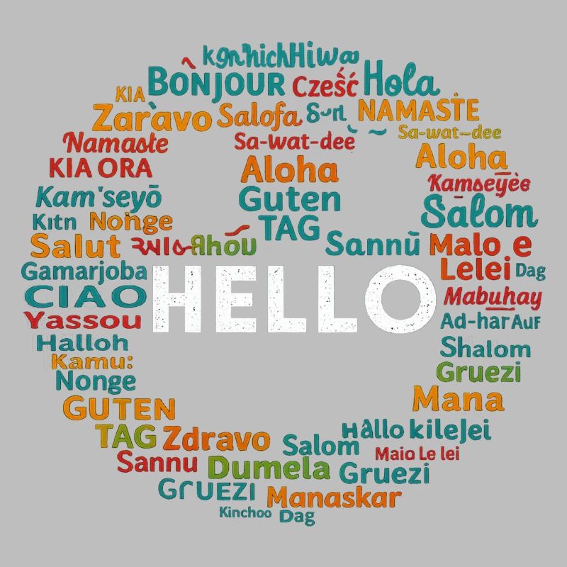 Start with Hello Different World Language Learning