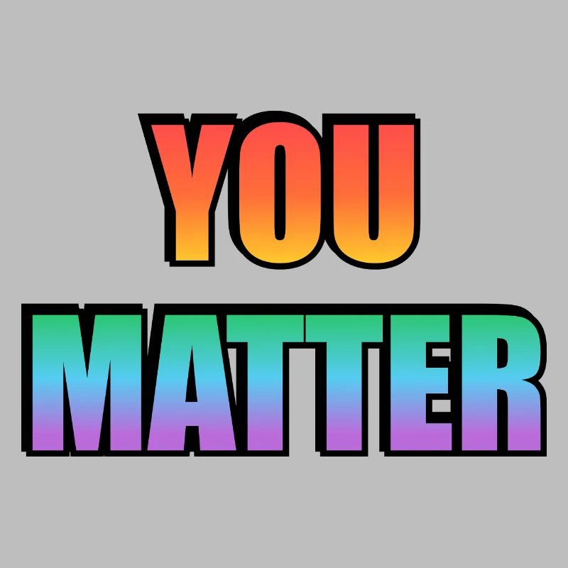 You Matter Gradient Text 