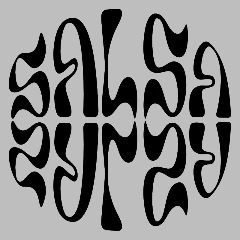 Conception de logo typographique Salsa