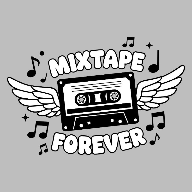 Mixtape Forever Wing Cassette