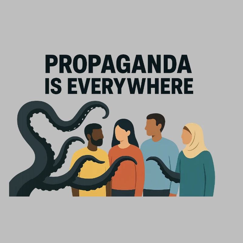 La propagande est une image de diversité partout