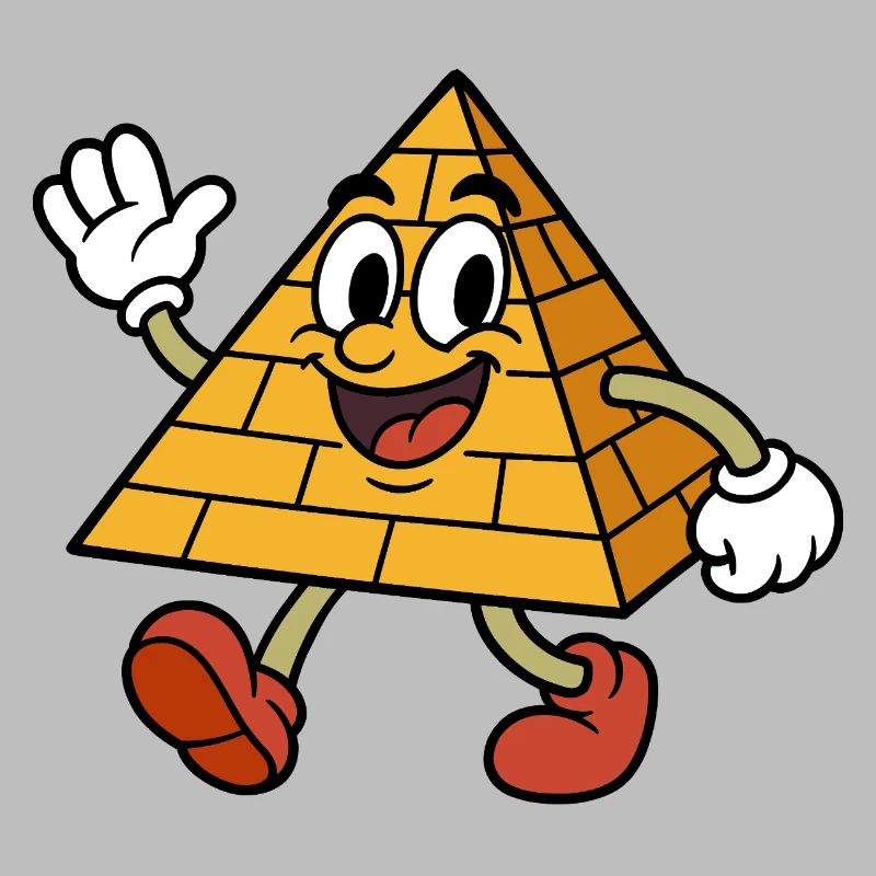 Talking wacky pyramid
