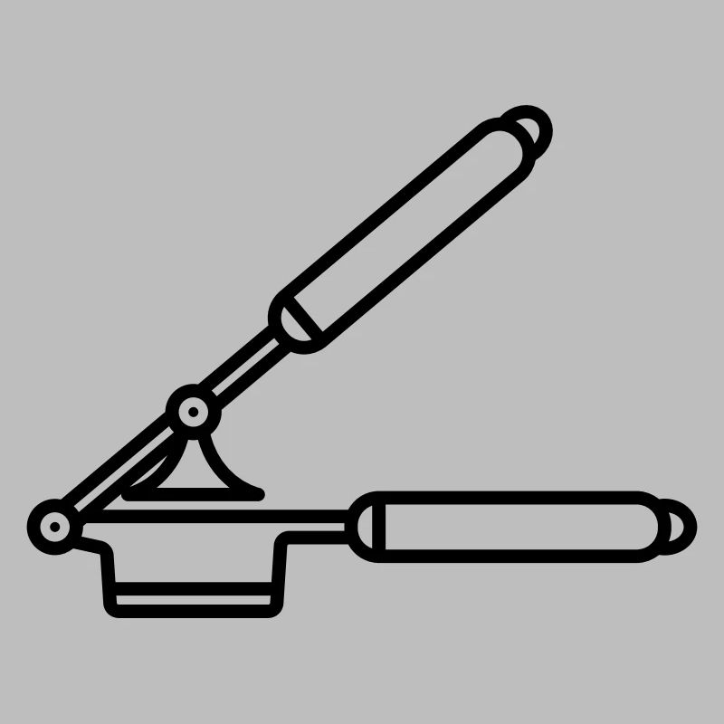 Garlic press or spaetzle press