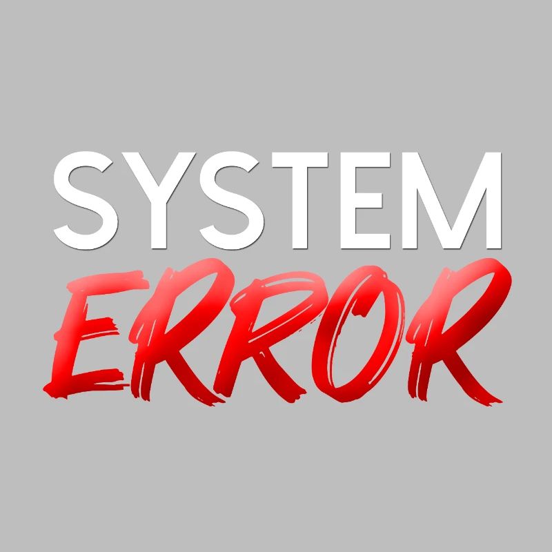 Systemfehler Neon Brush