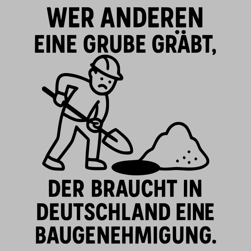 Digging a pit