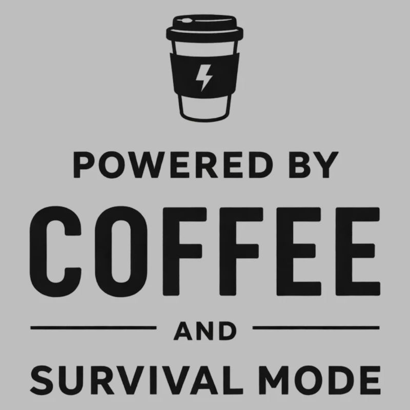 Propulsé par le café et le mode survie