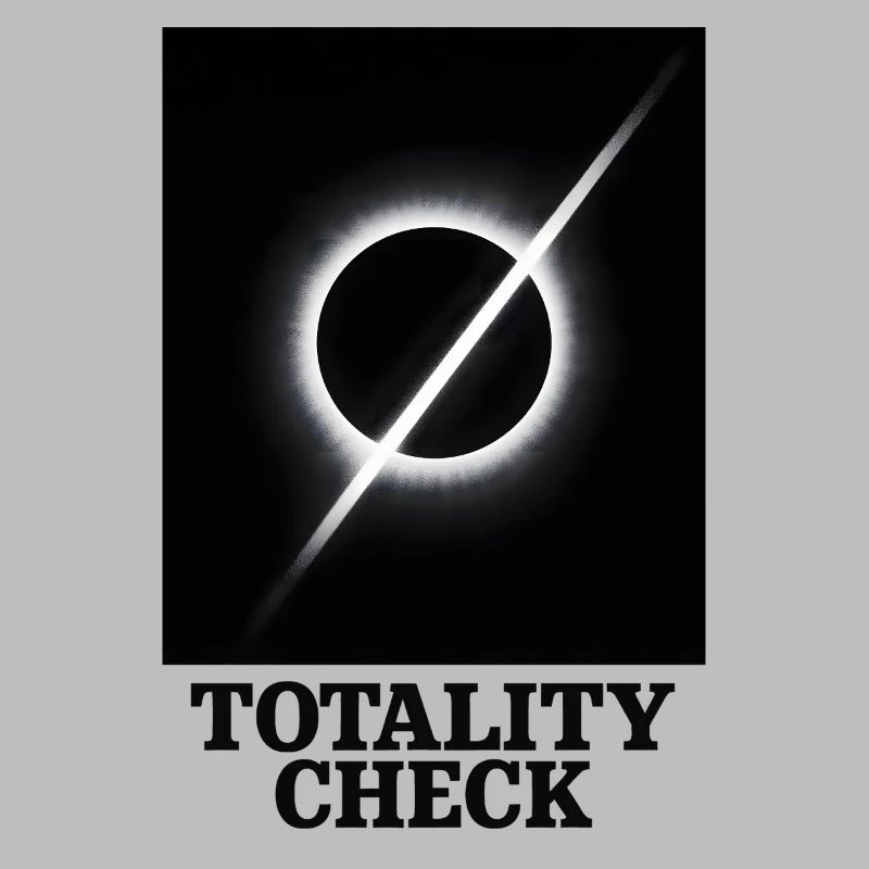 Totality checked | Eclipse