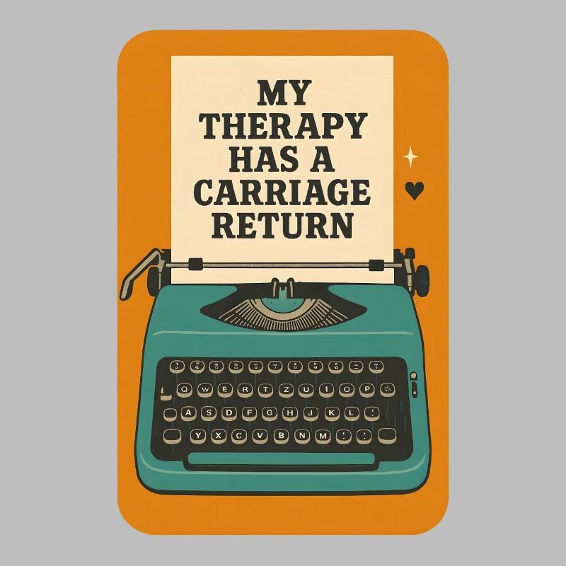 Therapy with carriage return | Writing