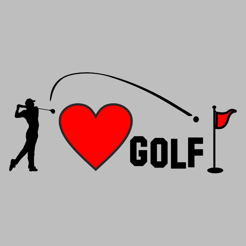 Ich liebe Golfherz