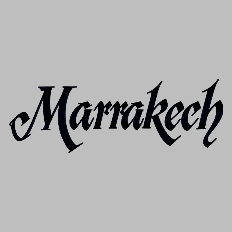 Marrakech Red City Wall Pattern