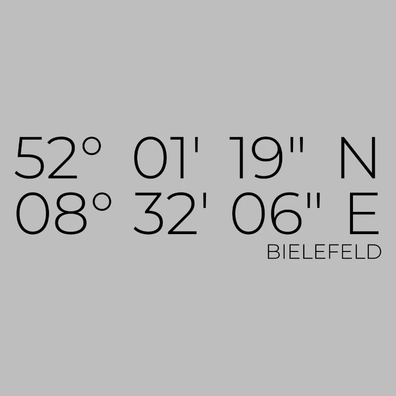 Coordinates Bielefeld