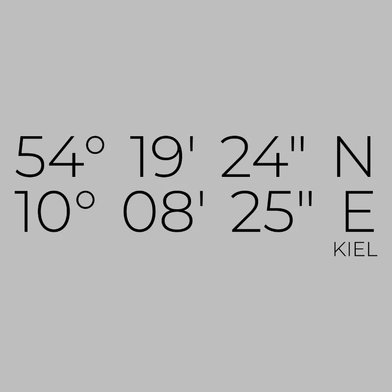 coordinates Kiel