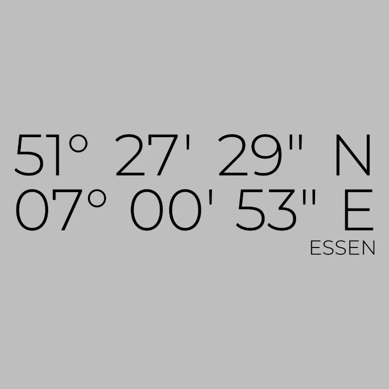 Coordinates Essen