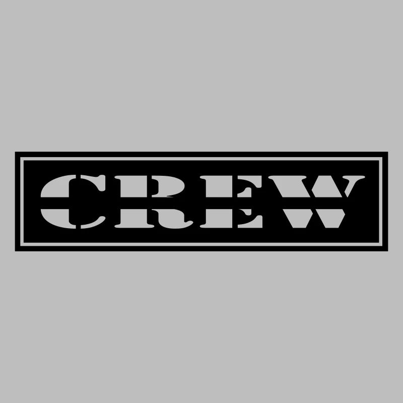 Crew design in patch format