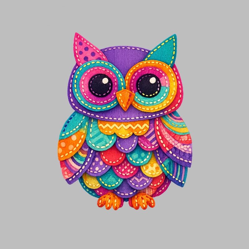 Patchwork Owl Magic