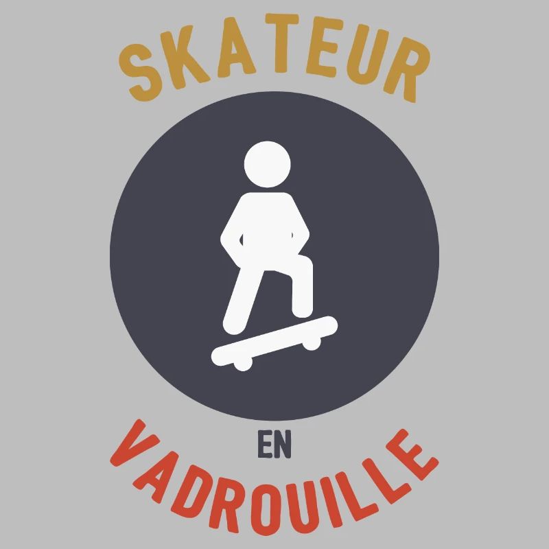 Skateboarder im Mopp