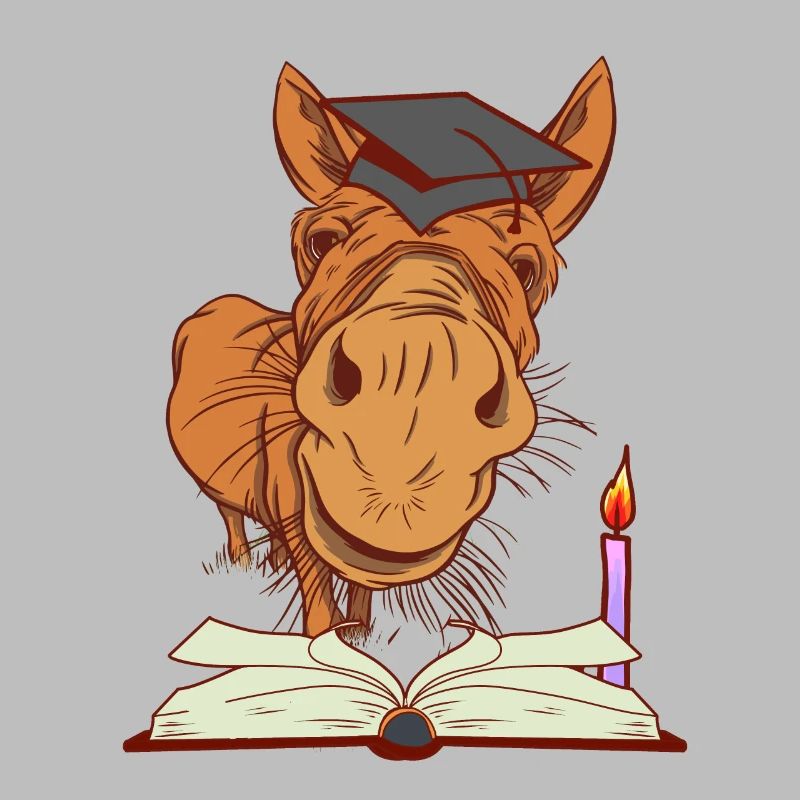 Donkey mule student nocturnal learning studies