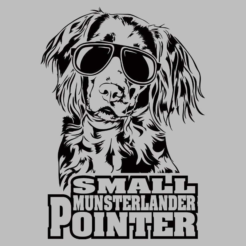 SMALL MUNSTERLANDER POINTER cool sunglasses dog