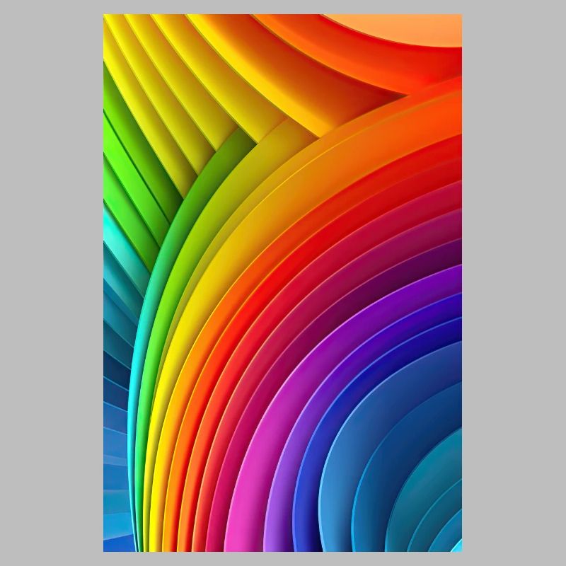 Rainbow Reverie: Impression colorée LGTBQ + Pattern Art