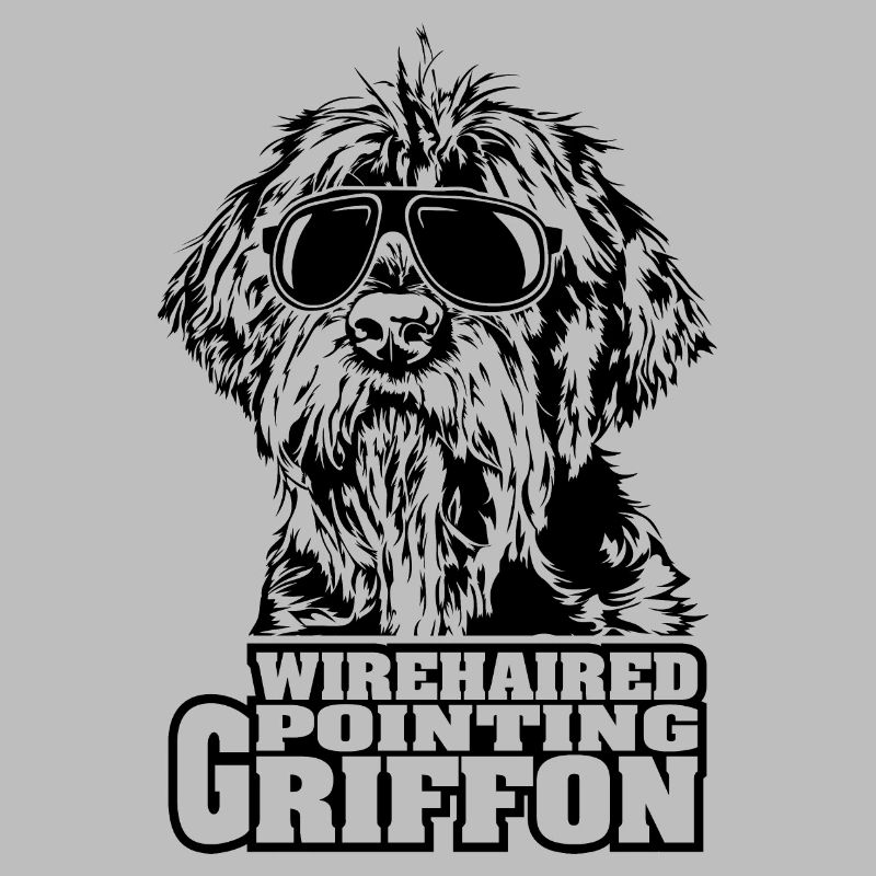 WIREHAIRED POINTING GRIFFON cool sunglasses dog