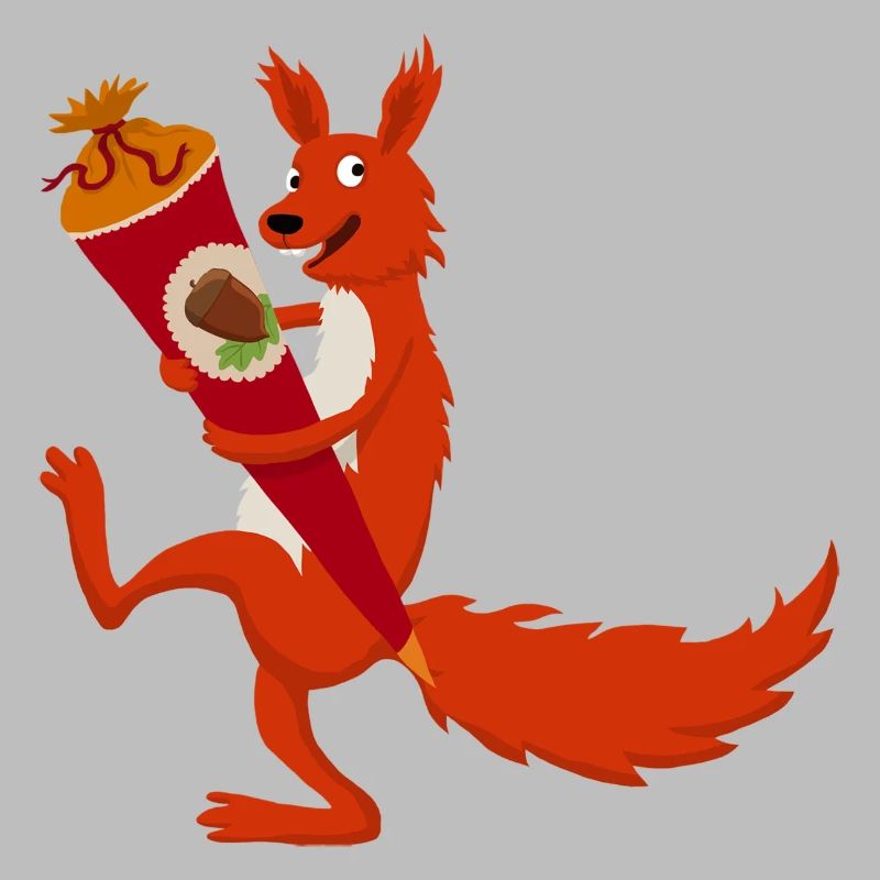 Eichhörnchen Schultüte