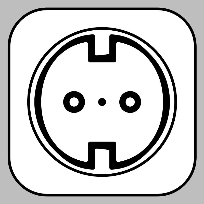 Electrical Socket Symbol Electrician