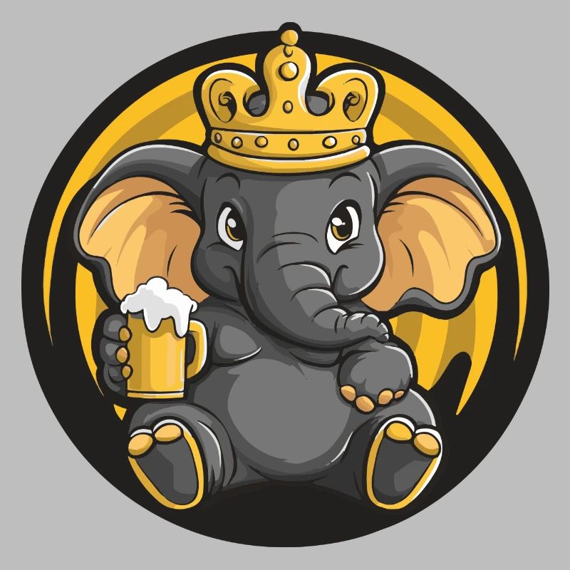 Elefant Bier Comic