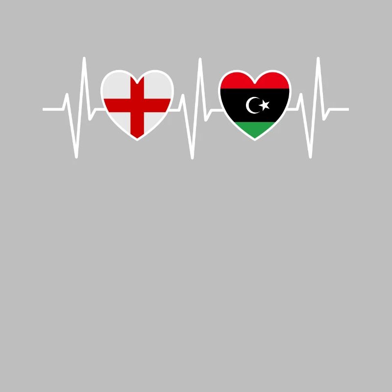 Angleterre et Libye Drapeau libyen Drapeaux