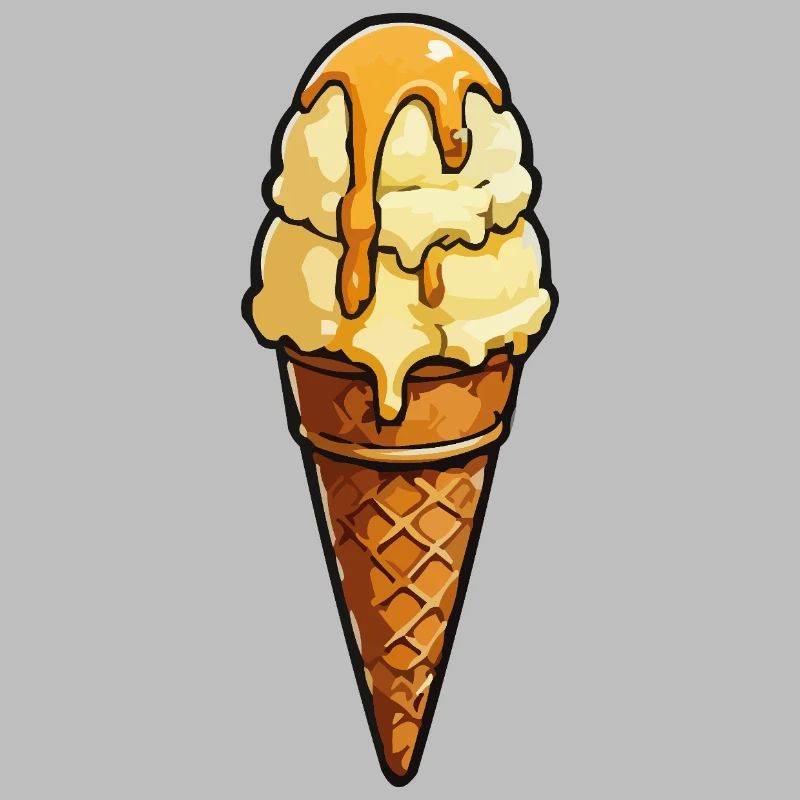 Cornet de glace Caramel Rip