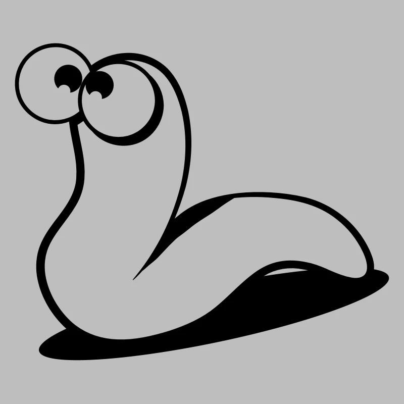 Funny cute worm