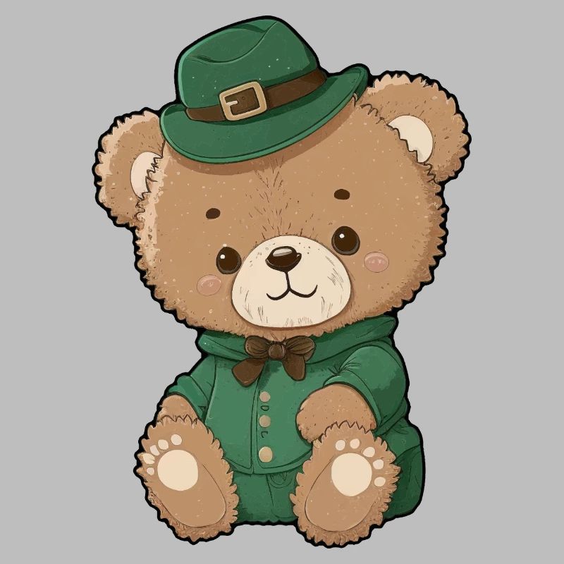 Emerald Leprechaun Bear