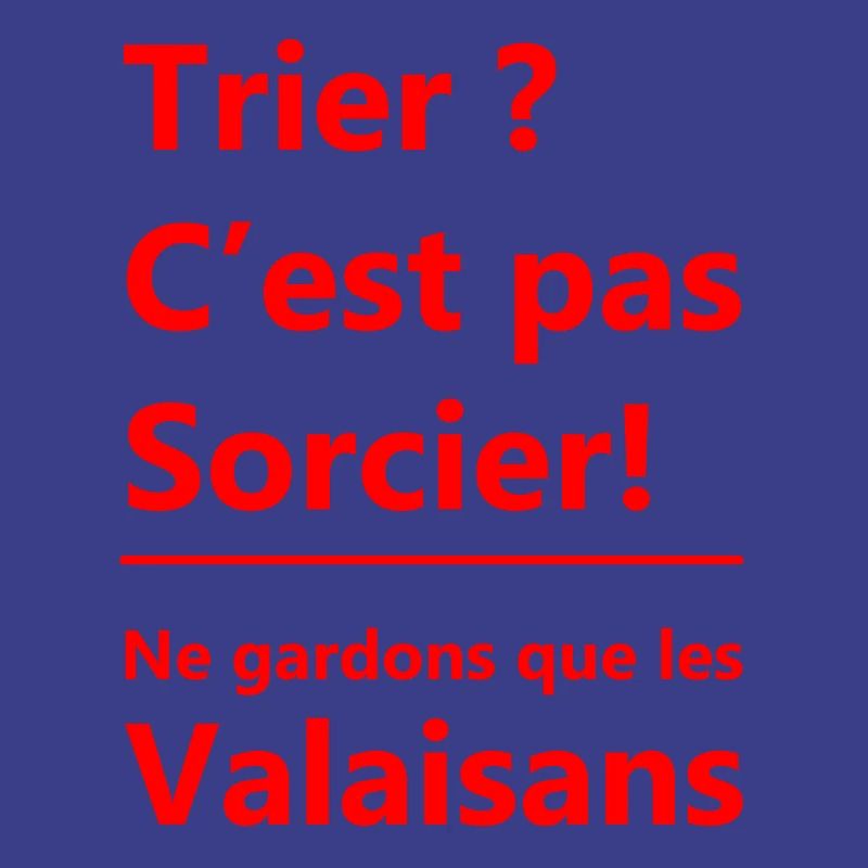 Sorting is not rocket science! Let's keep only the Valai