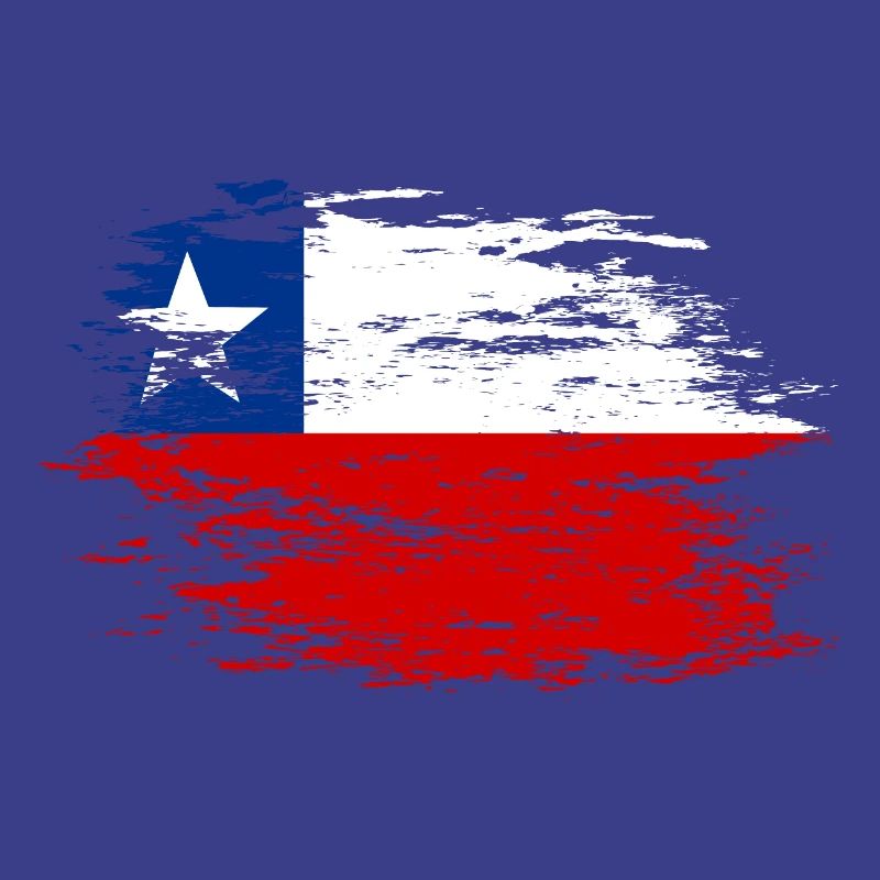 Drapeau chilien utilisé