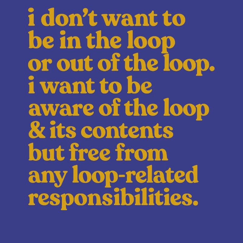 Conscient de la citation Loop