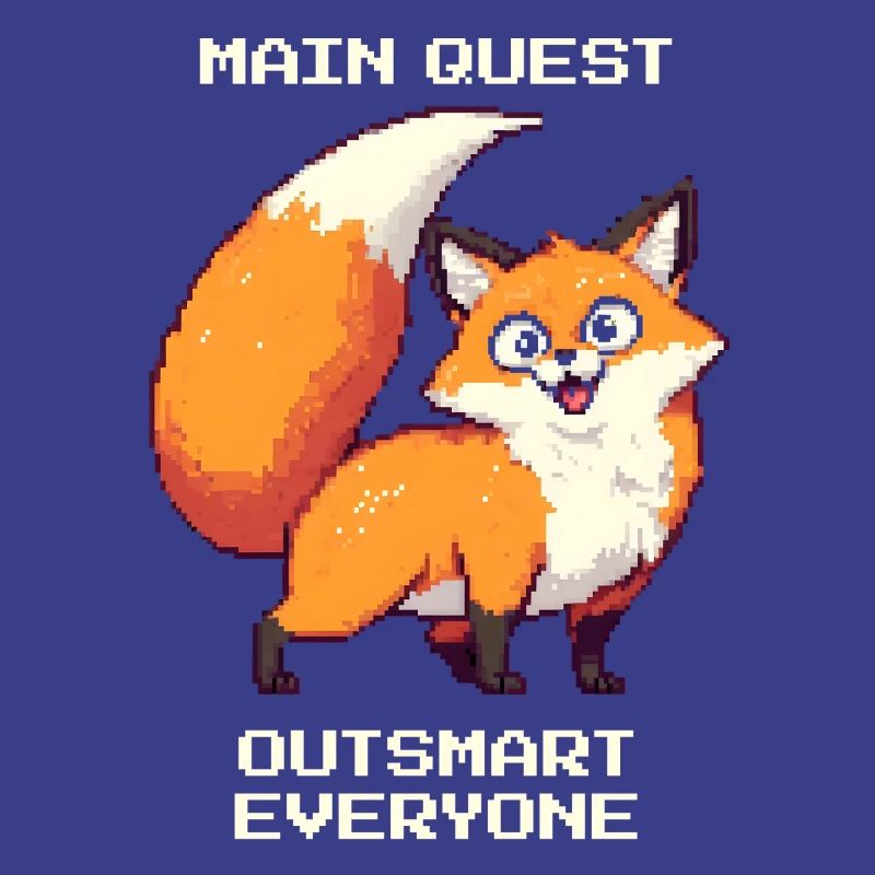 Main Quest: Outsmart Everyone | derpy fox