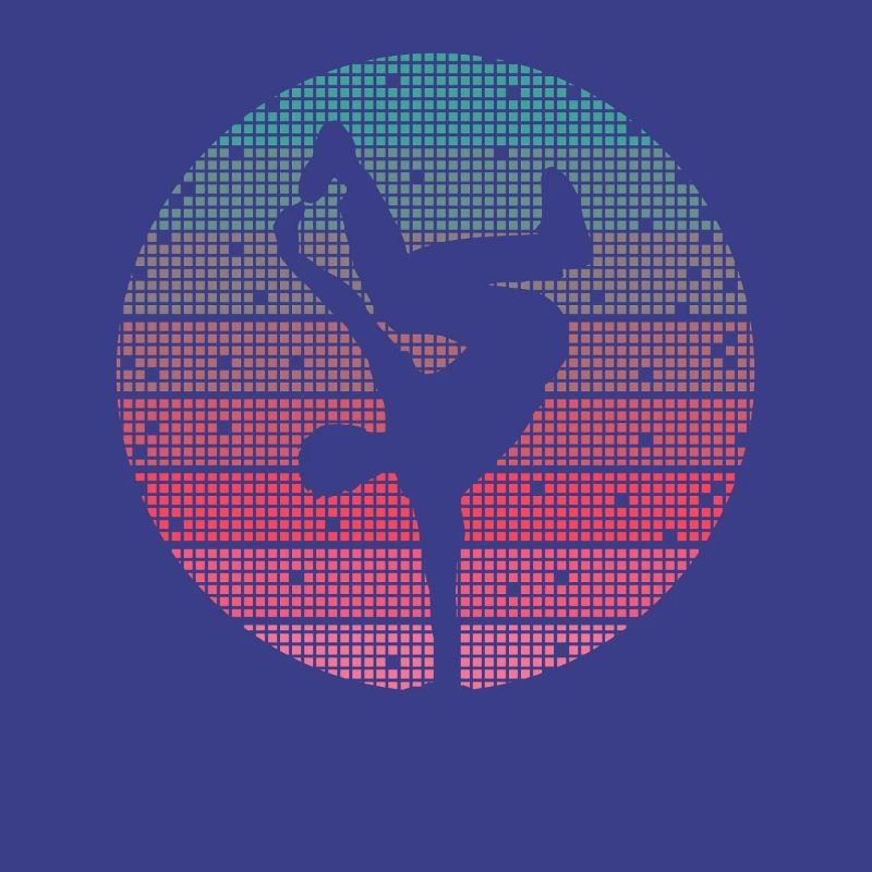 Breakdance Tanz Breakdancer Retro Breakdancer