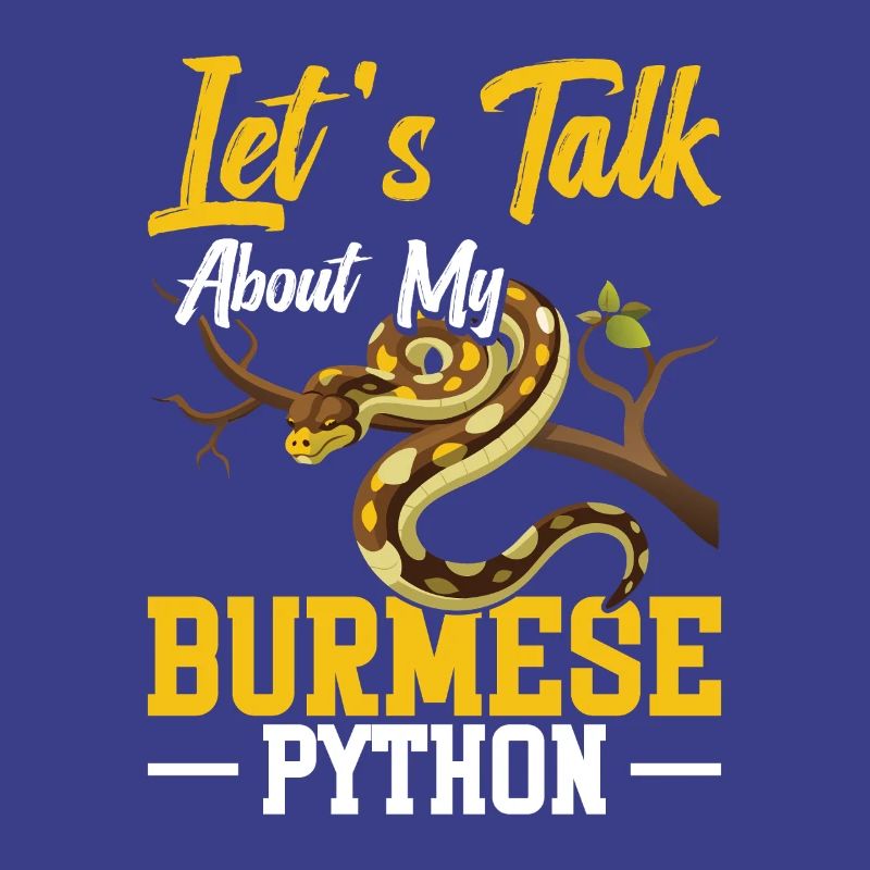 Burmesischer Python-Besitzer Schlangenterrarium Hide Python