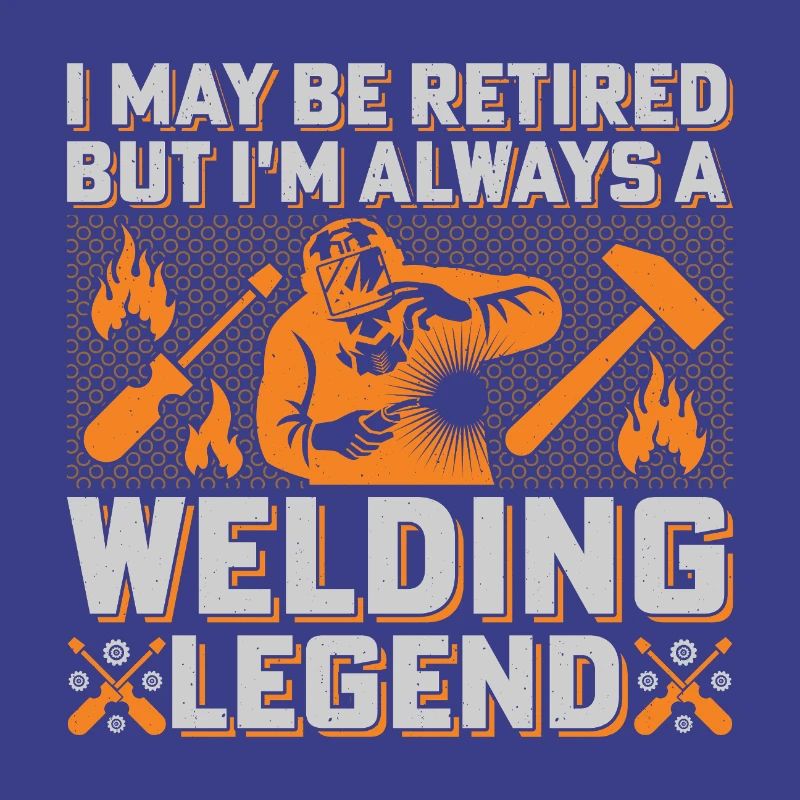 Welding Legend: Flames & Tools Welders
