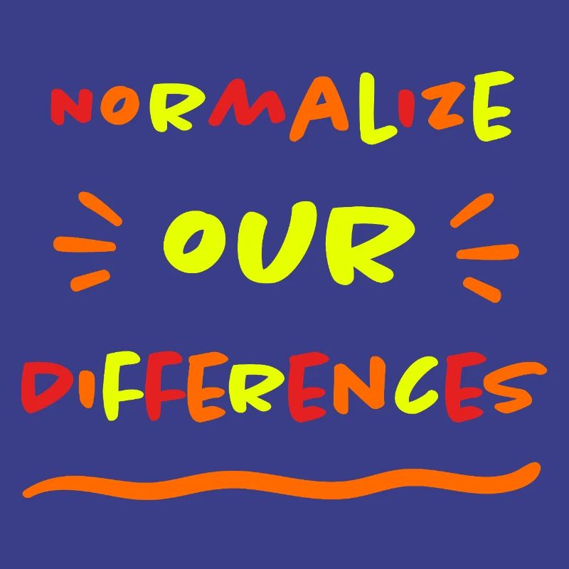 Normalize our Differences - Inclusion - neon