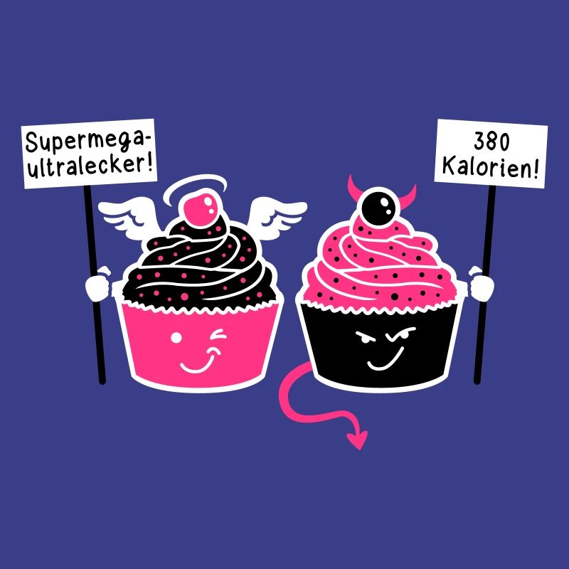 Cupcake - Muffin - Tart - Angels - Devil - 3C