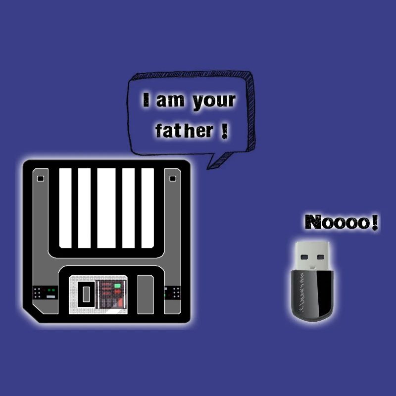 Diskette auf USB-Stick