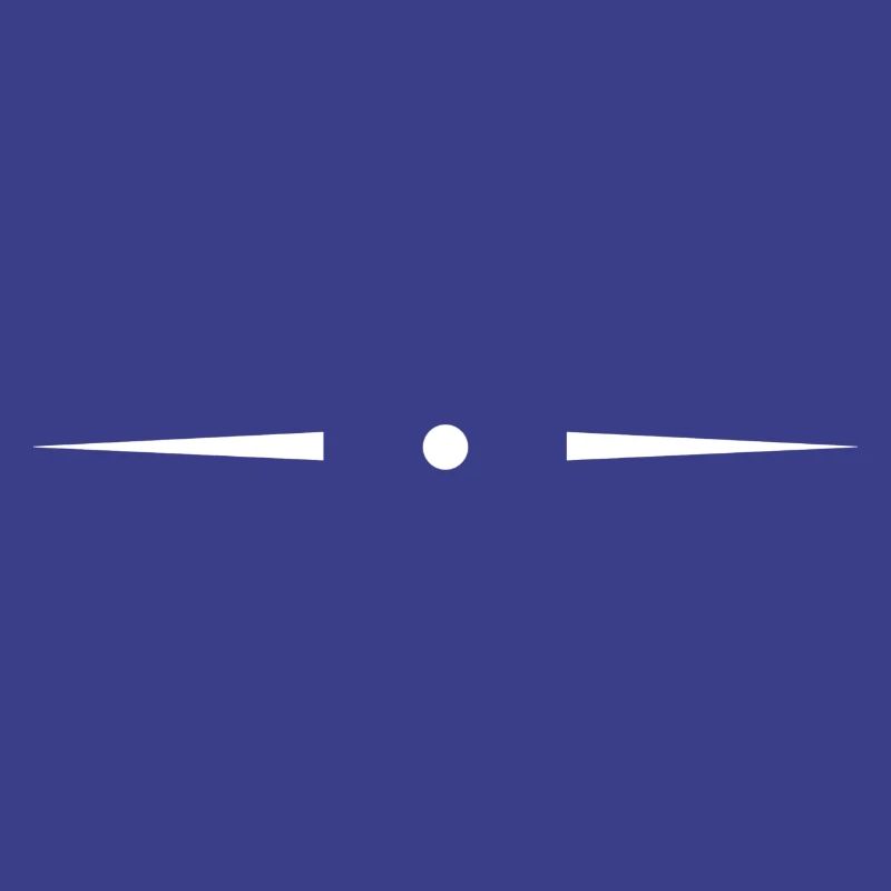 Thin header separator with dot