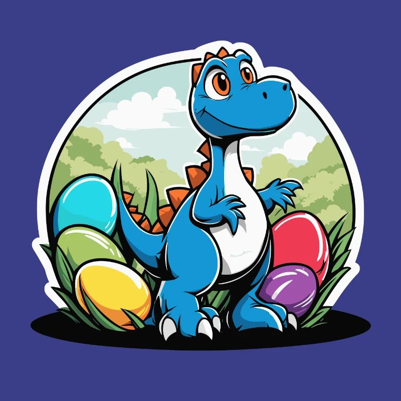 Dinosaur Easter Eggs Easter